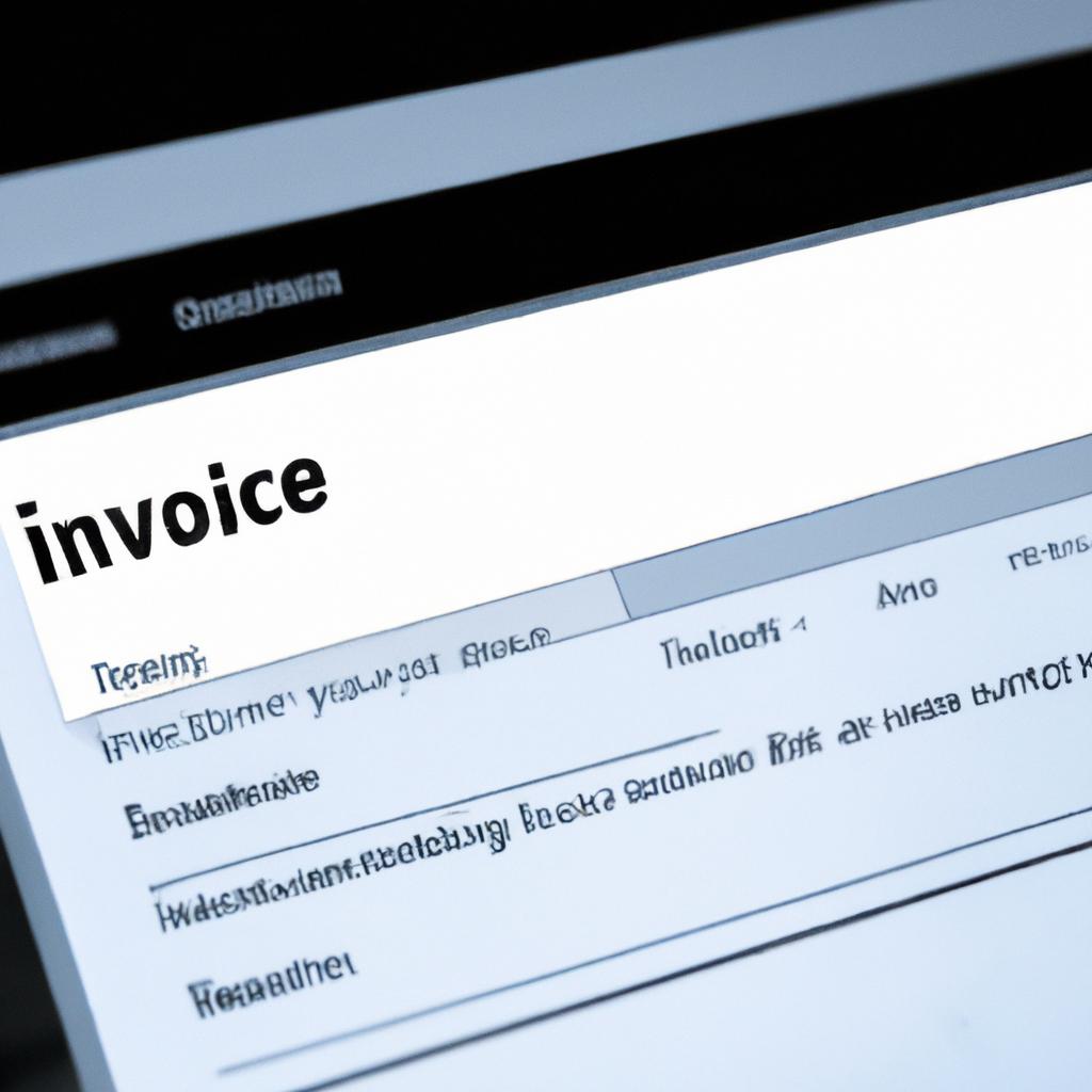 Customizable invoice templates offered by CRM accounting and billing software.